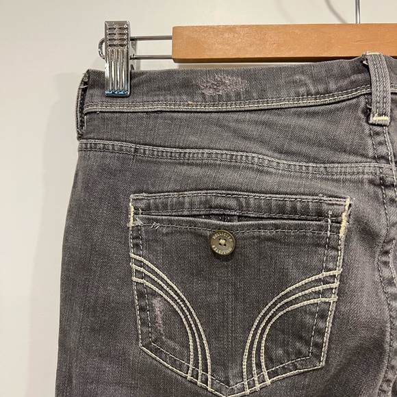 Low rise, Hollister faded grey skinny Jean - Picture 10 of 14